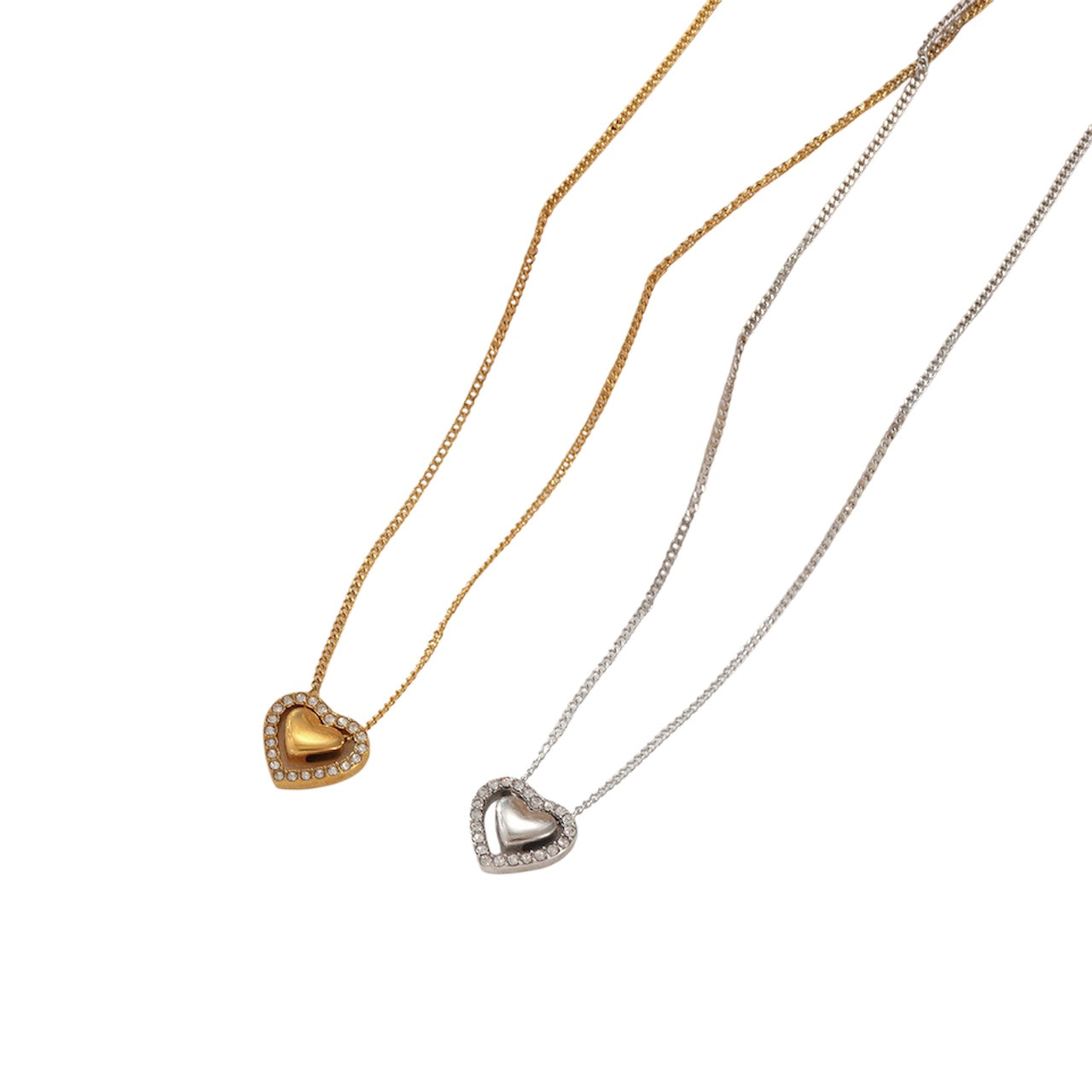 Collar corazon exquisito