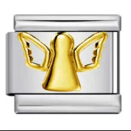 Charm plateado angel