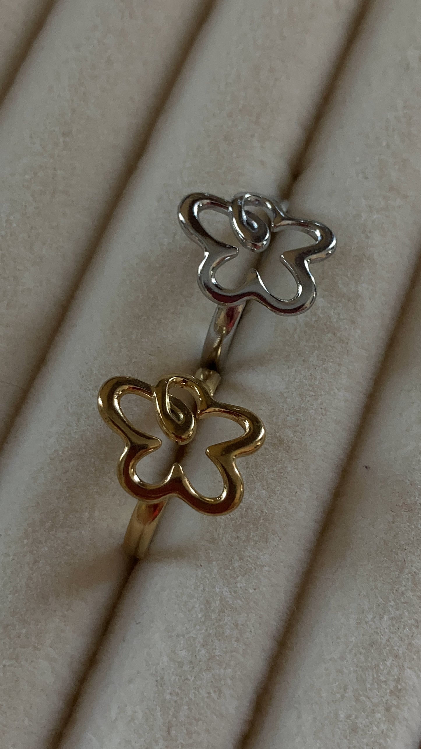 Anillo Chunky Flor