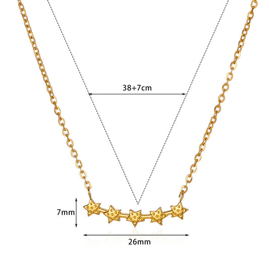Collar estrellas