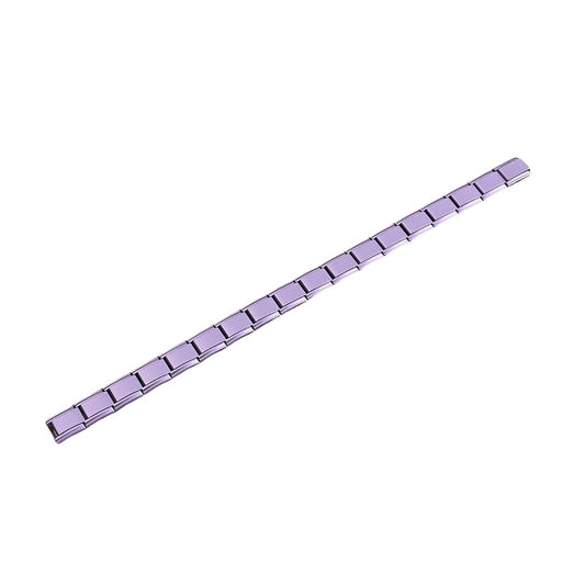 Pulsera italiana lila brillante