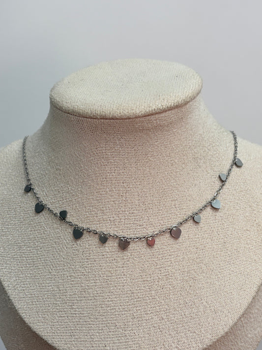 Chocker corazones minis