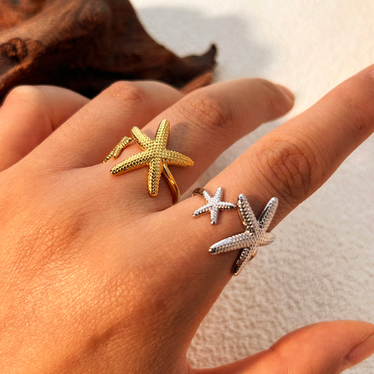 Anillo estrellas de mar