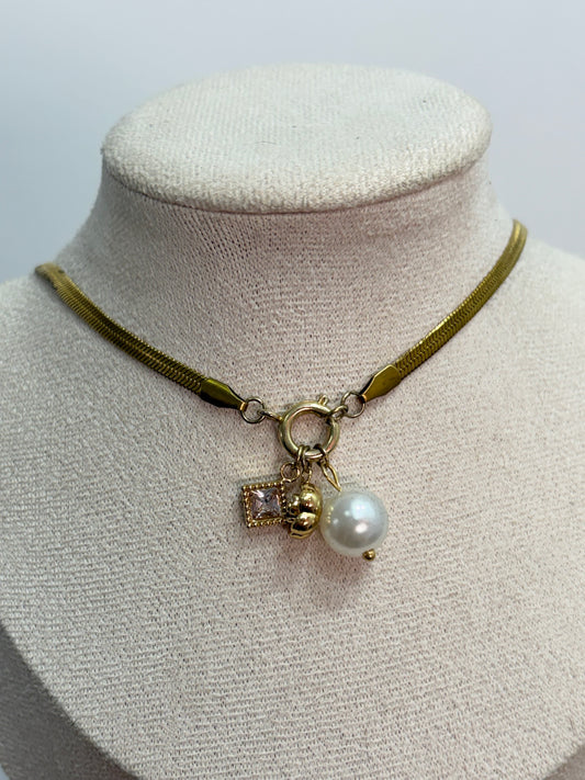 Collar charms primavera