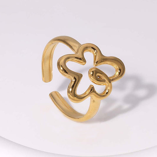Anillo Chunky Flor