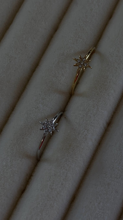 Anillo estrella skinny