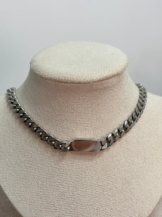 Cadena chunky placa