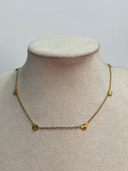 Chocker corazones mini