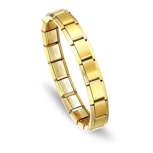 Pulsera italiana dorada