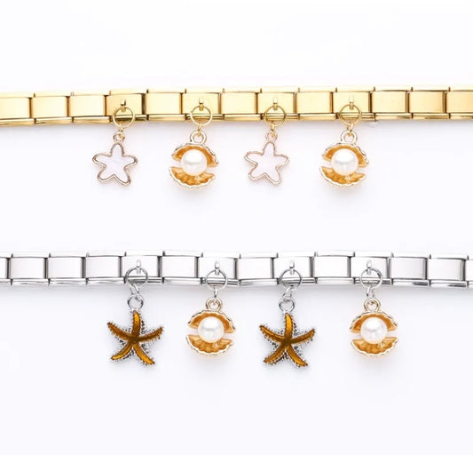 Charm Estrellita y Conchita de Mar
