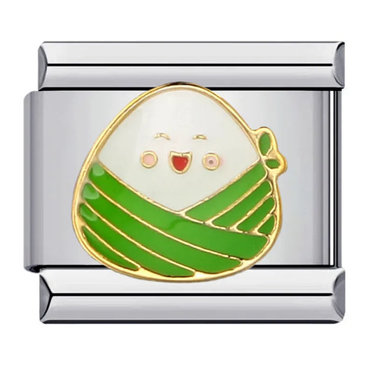 Charm plateado Onigiri