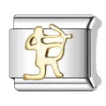 Charm plateado sagitario