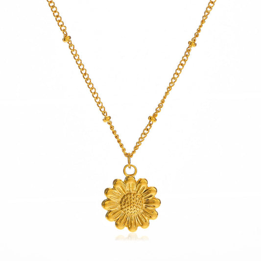 Collar girasol
